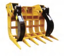 Excavator Hydraulic Root Rake